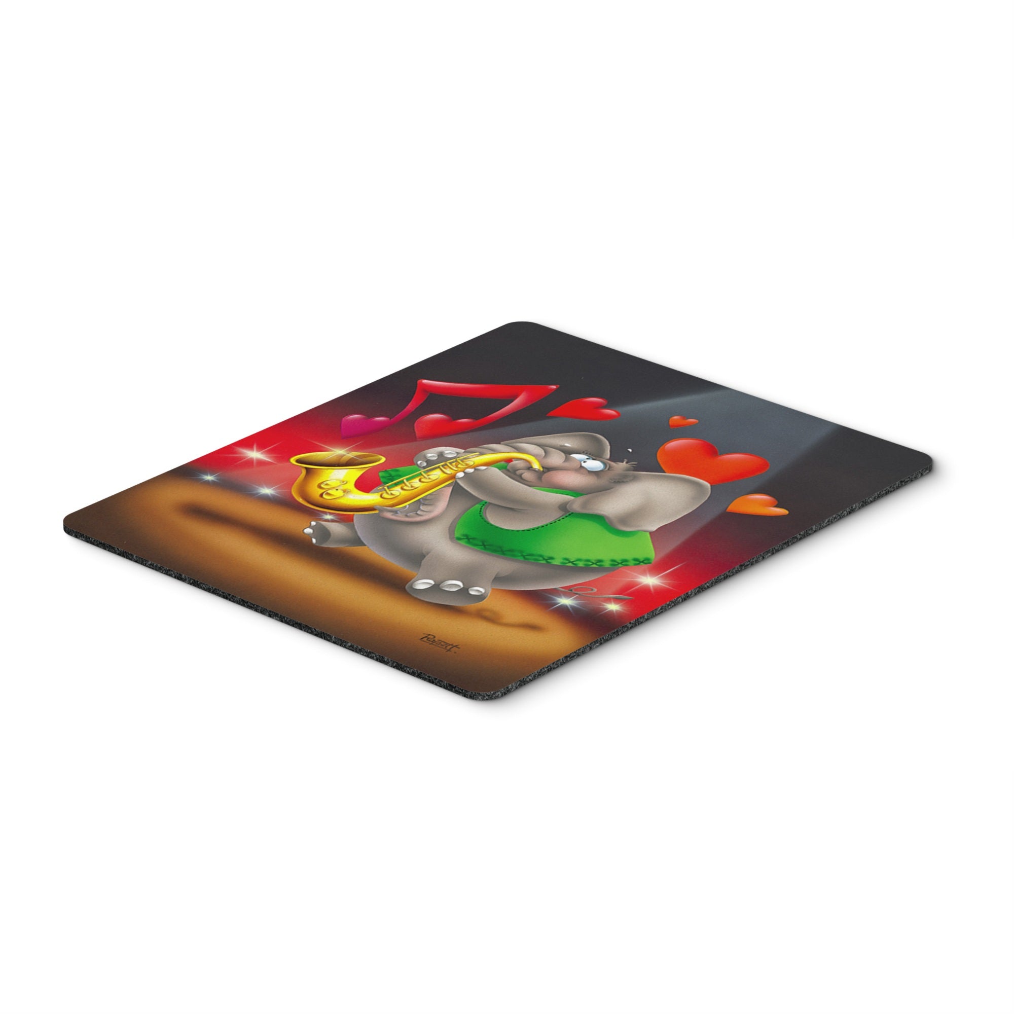 Caroline'S Treasures Elephant Playing The Saxophone Mouse Pad, Hot Pad Or Trivet, Multicolor (Aph0250Mp)