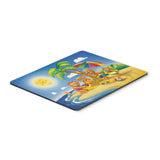 Caroline'S Treasures Bears Playing At The Beach Mouse Pad, Hot Pad Or Trivet, Multicolor (Aph0375Mp)