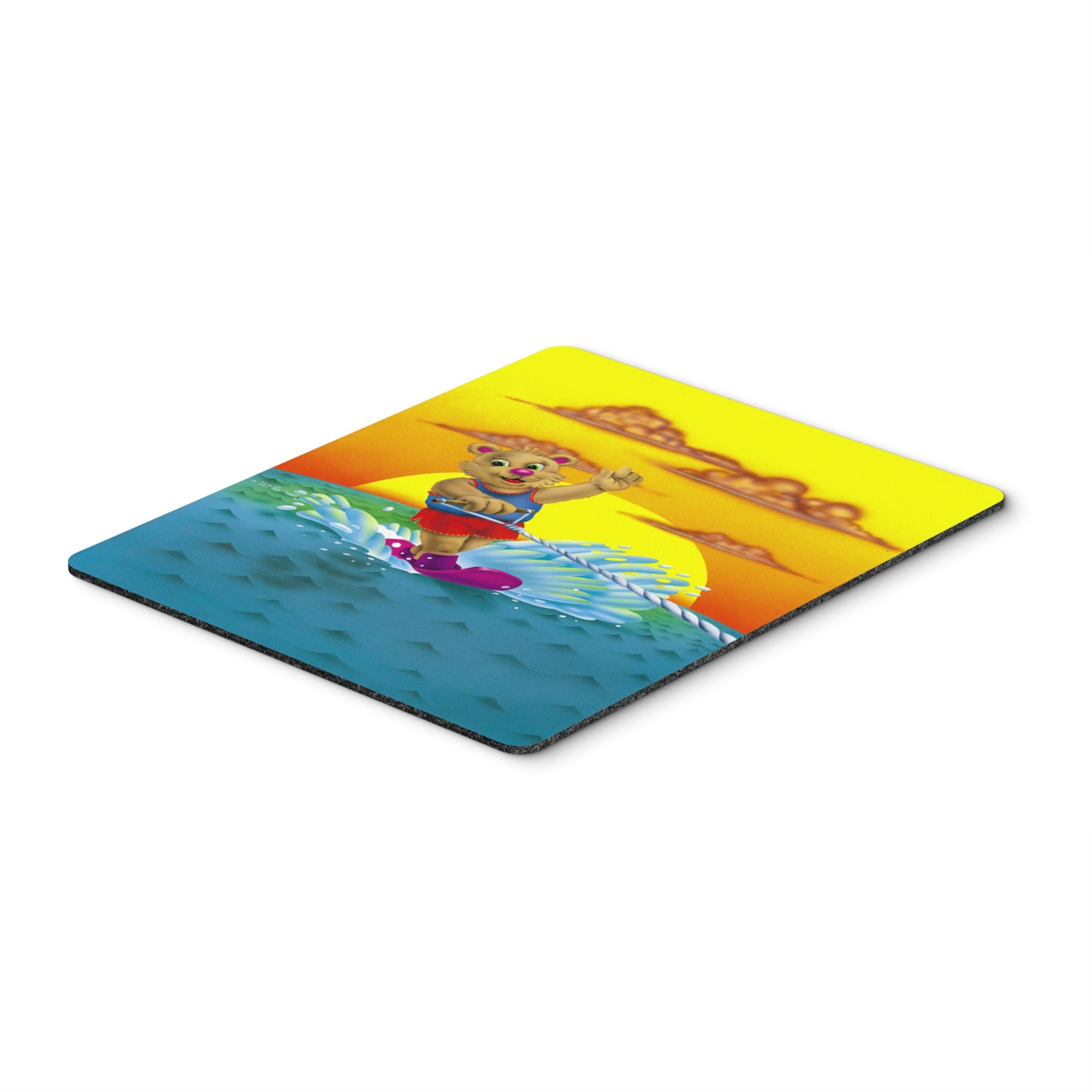 Caroline'S Treasures Teddy Bear Water Skiing Mouse Pad, Hot Pad Or Trivet, Multicolor (Aph0415Mp)