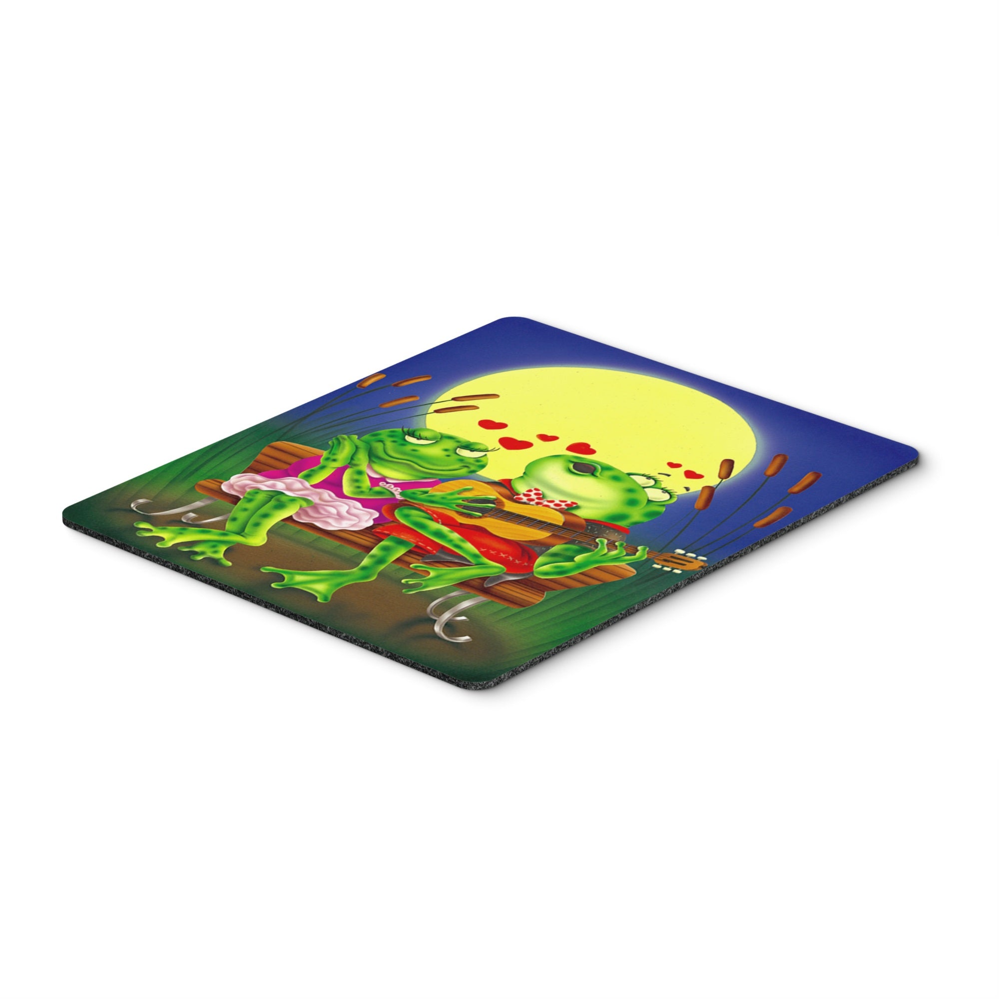 Caroline'S Treasures Frog Love Songs Mouse Pad, Hot Pad Or Trivet, Multicolor (Aph0522Mp)
