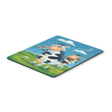 Caroline'S Treasures Cow Playing Golf Mouse Pad, Hot Pad Or Trivet, Multicolor (Aph0535Mp)
