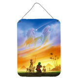 Caroline'S Treasures Shepherds Being Guided Christmas Wall Or Door Hanging Prints Aph0939Ds1216, 16Hx12W, Multicolor