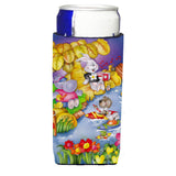 Caroline'S Treasures Aph0978Muk Animals Kayaking Michelob Ultra Koozies For Slim Cans, Multicolor