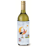Caroline'S Treasures Aph1017Literk Expecting Stork Bringing Baby Wine Bottle Koozie Hugger, 750Ml, Multicolor