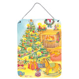 Caroline'S Treasures Toys Around The Christmas Tree Wall Or Door Hanging Prints Aph2024Ds1216, 16Hx12W, Multicolor