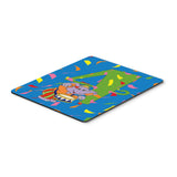 Caroline'S Treasures Happy 4Th Birthday Age 4 Mouse Pad, Hot Pad Or Trivet, Multicolor (Aph2162Mp)