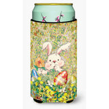 Caroline'S Treasures Aph2954Tbc Easter Bunny And Eggs Tall Boy Koozie Hugger, Multicolor