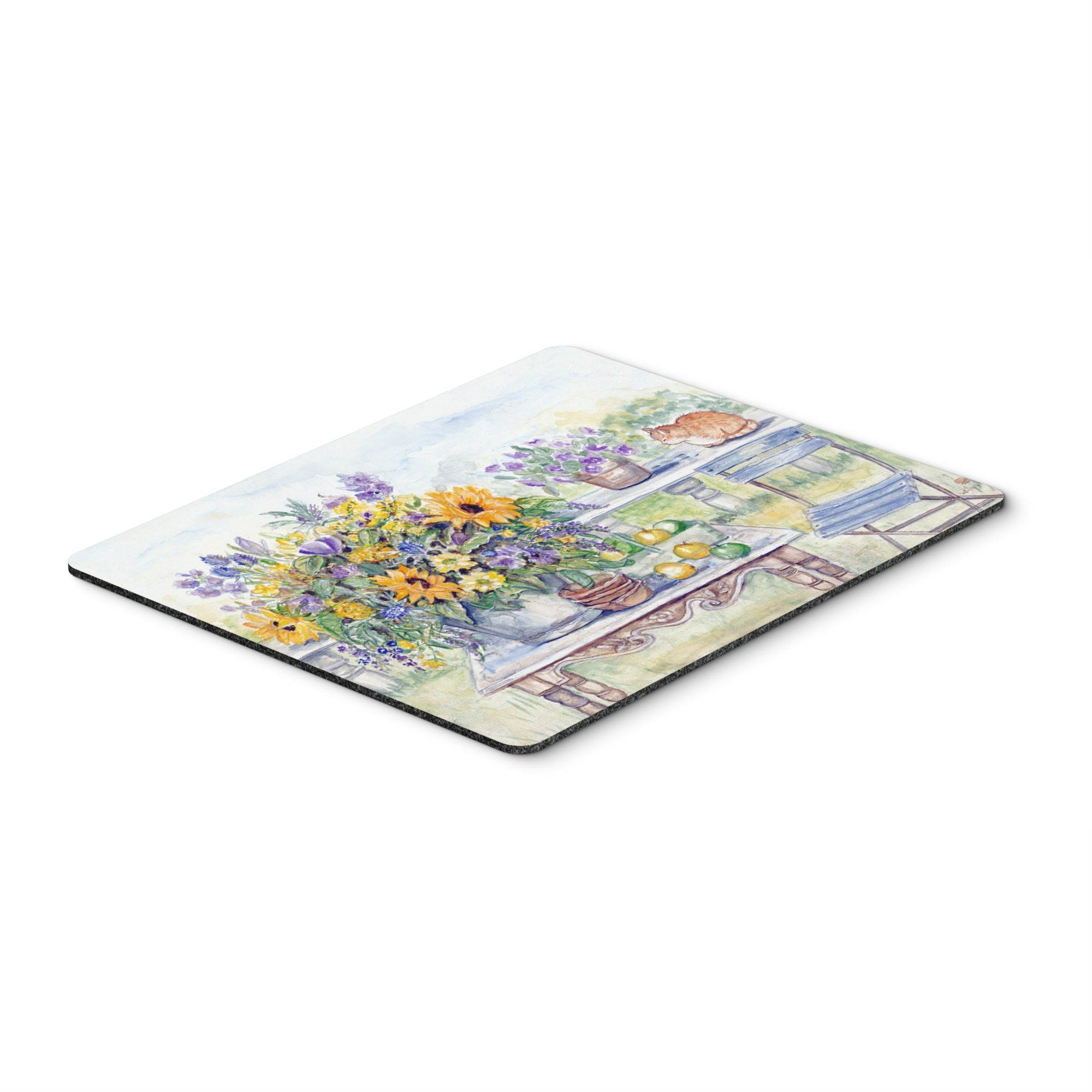 Caroline'S Treasures Patio Bouquet Of Flowers Mouse Pad, Hot Pad Or Trivet, Multicolor (Aph3566Mp)
