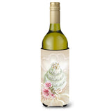 Caroline'S Treasures Aph3648Literk Wedding Cake Wine Bottle Koozie Hugger, 750Ml, Multicolor