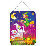Caroline'S Treasures Witch And Ghosts Halloween Wall Or Door Hanging Prints Aph3799Ds1216, 16Hx12W, Multicolor