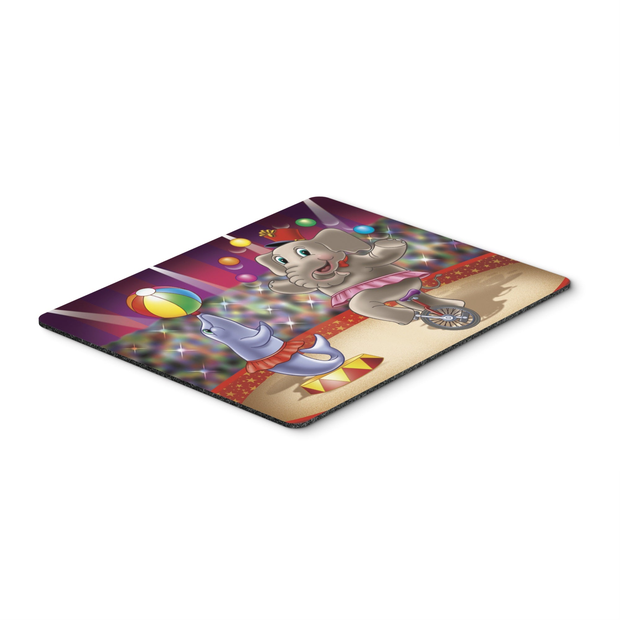 Caroline'S Treasures Circus Elephant And Dolphin Mouse Pad, Hot Pad Or Trivet, Multicolor (Aph3816Mp)