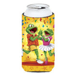 Caroline'S Treasures Aph3874Tbc Frog Swing Dancing Tall Boy Koozie Hugger, Multicolor