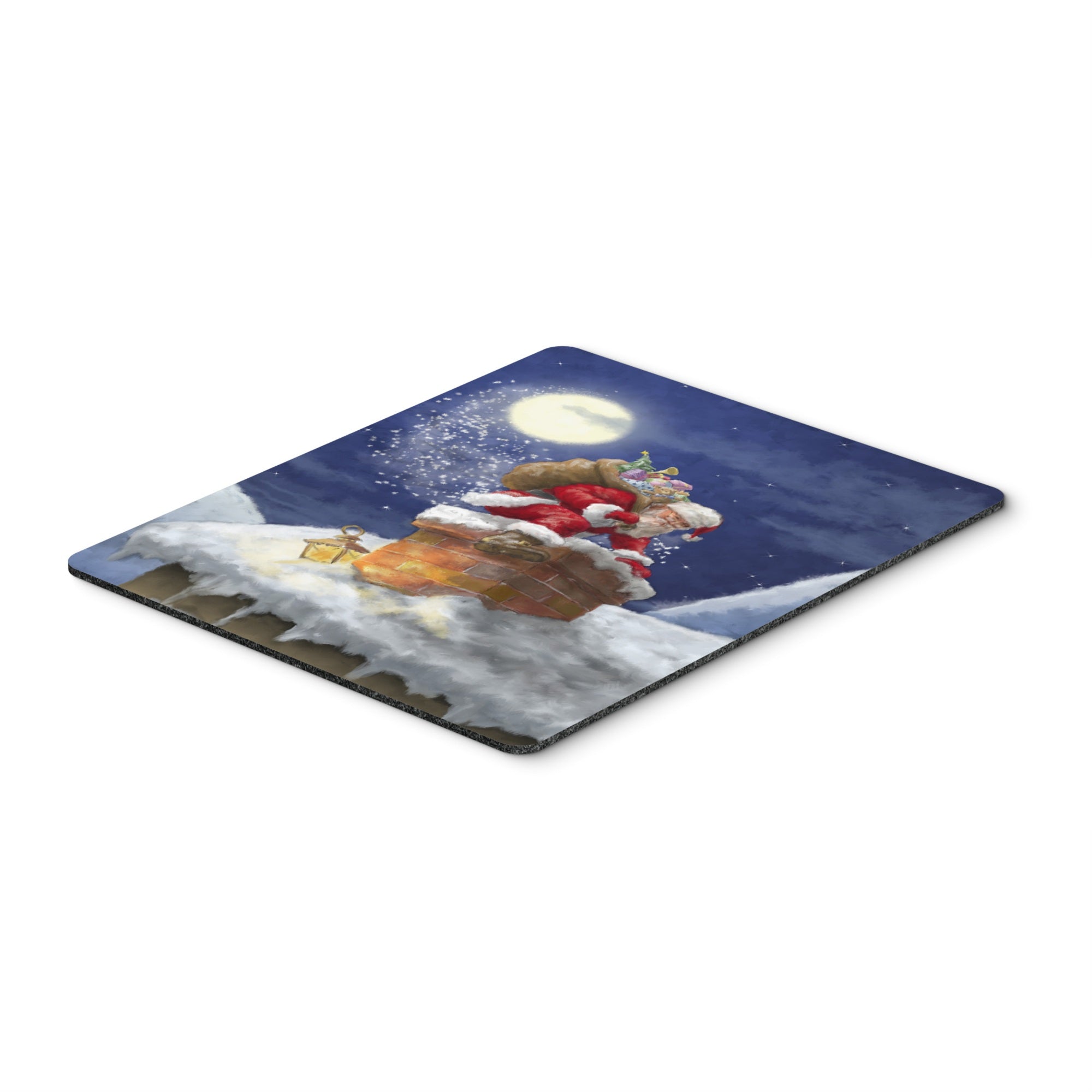 Caroline'S Treasures Christmas Santa Claus In The Chimney Mouse Pad, Hot Pad Or Trivet, Multicolor (Aph5479Mp)