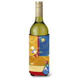 Caroline'S Treasures Contemporary Nativity Christmas Wine Bottle Koozie Hugger, 750Ml, Multicolor