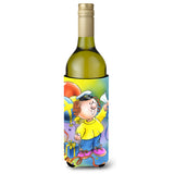 Caroline'S Treasures Graduation The Graduate Wine Bottle Koozie Hugger, 750Ml, Multicolor