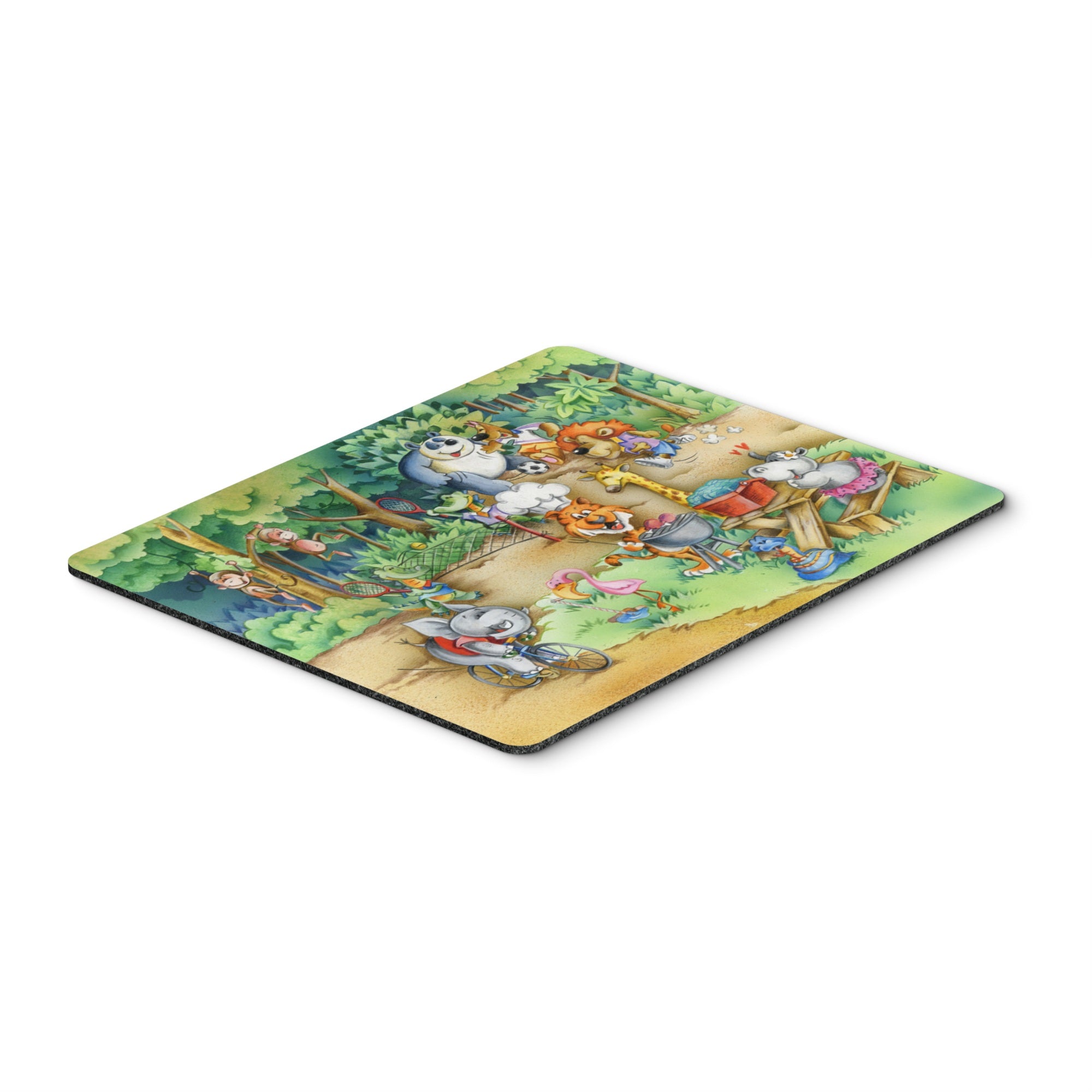 Caroline'S Treasures Animals At A Picnic Mouse Pad, Hot Pad Or Trivet, Multicolor (Aph6821Mp)