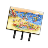 Caroline'S Treasures Animals Swimming At The Beach Leash Or Key Holder Aph6822Th68, Triple, Multicolor