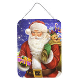 Caroline'S Treasures Christmas Santa Claus Ready To Work Wall Or Door Hanging Prints Aph7595Ds1216, 16Hx12W, Multicolor
