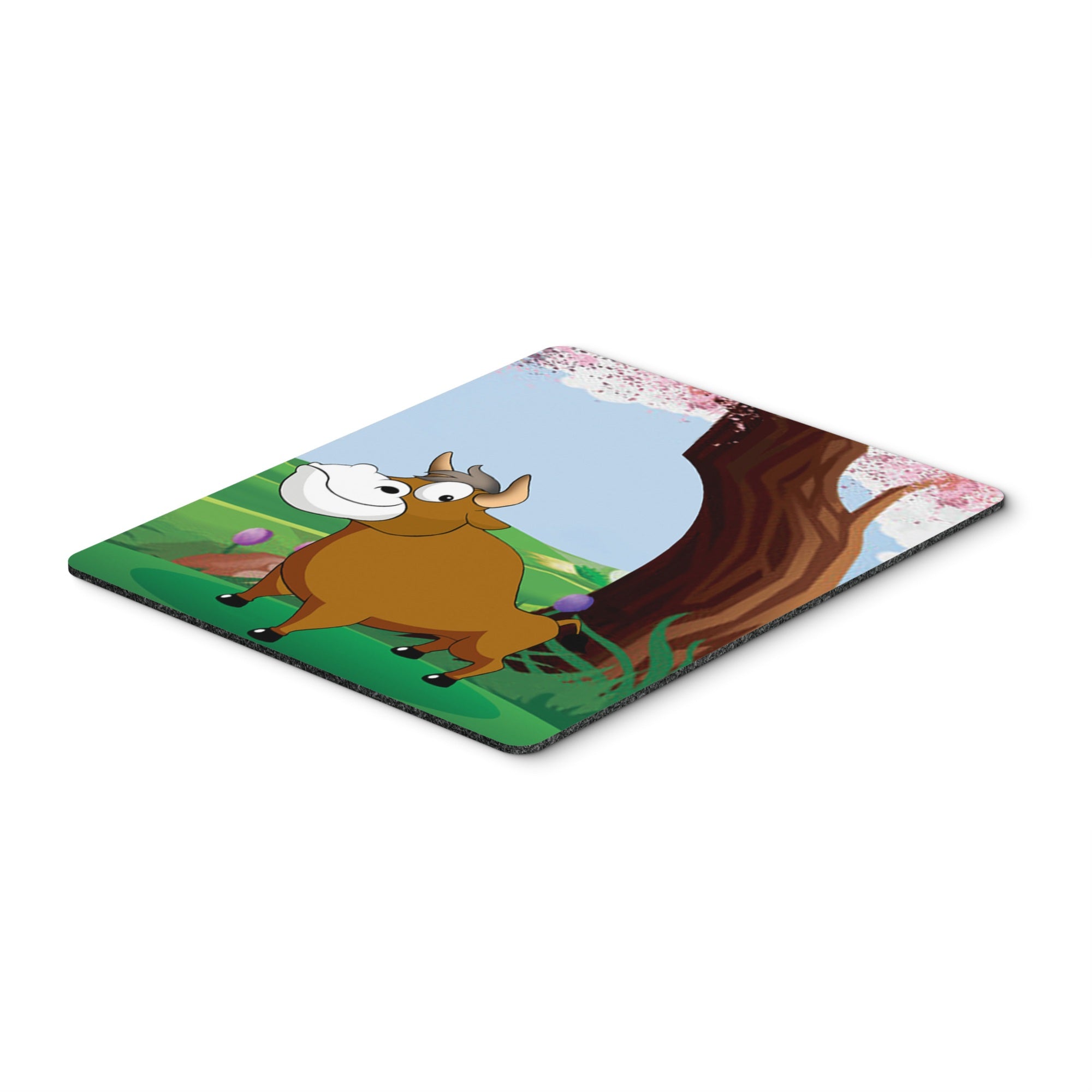 Caroline'S Treasures Bull Under The Tree Mouse Pad, Hot Pad Or Trivet, Multicolor (Aph7628Mp)