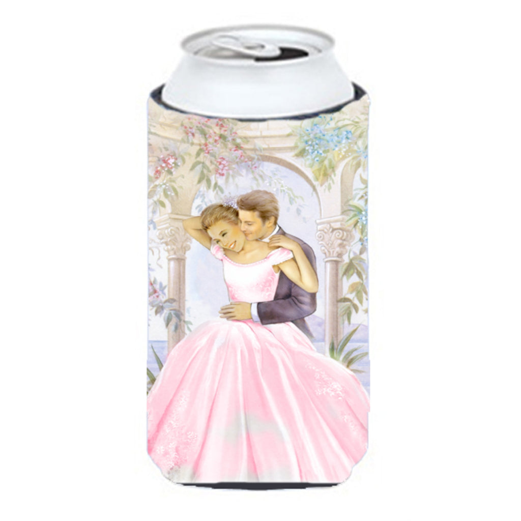 Caroline'S Treasures Romantic Couple Kiss Tall Boy Koozie Hugger