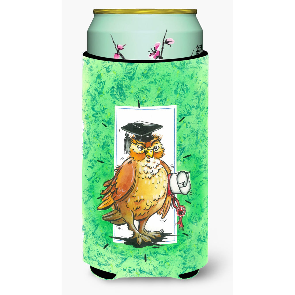 Caroline'S Treasures Graduation The Wise Owl Wine Bottle Koozie Hugger - Thumbnail 2