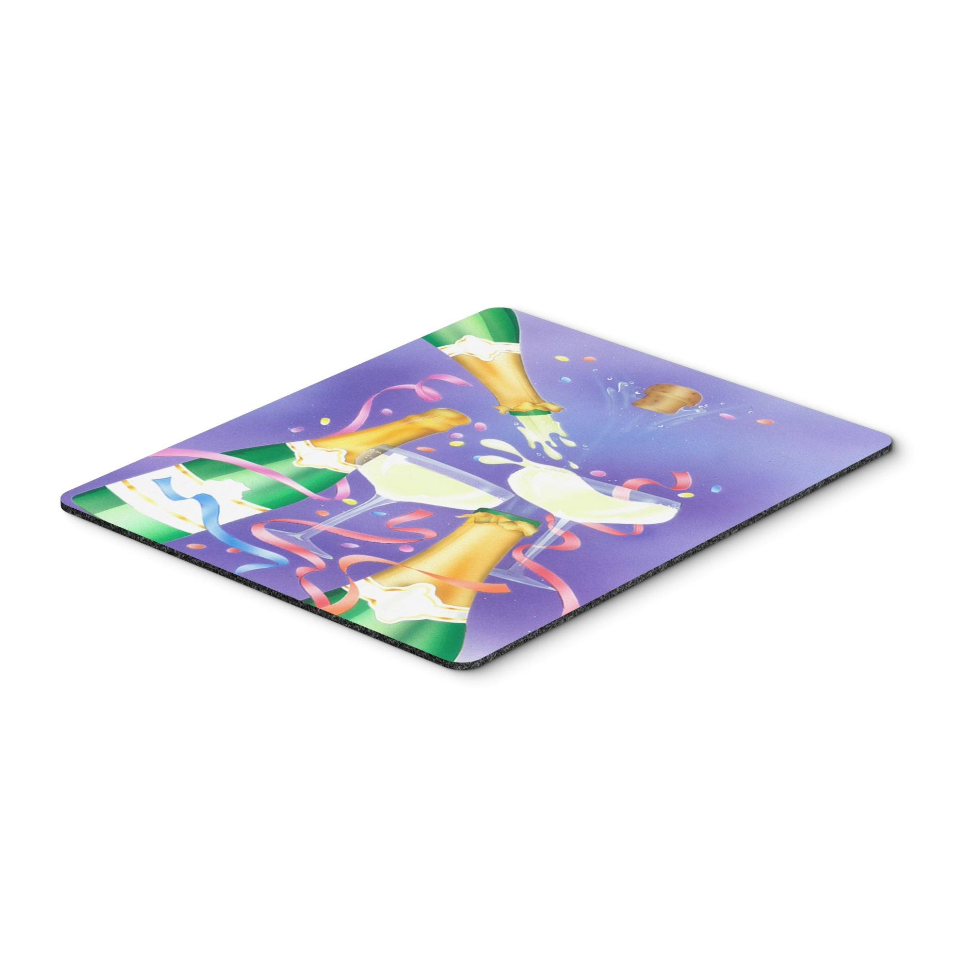 Caroline'S Treasures Celebrate New Years Toast Mouse Pad, Hot Pad Or Trivet, Multicolor (Aph8555Mp)