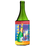 Caroline'S Treasures Aph8556Literk New Years Celebration Toast Wine Bottle Koozie Hugger, 750Ml, Multicolor
