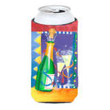 Caroline'S Treasures Aph8556Tbc New Years Celebration Toast Tall Boy Koozie Hugger, Multicolor