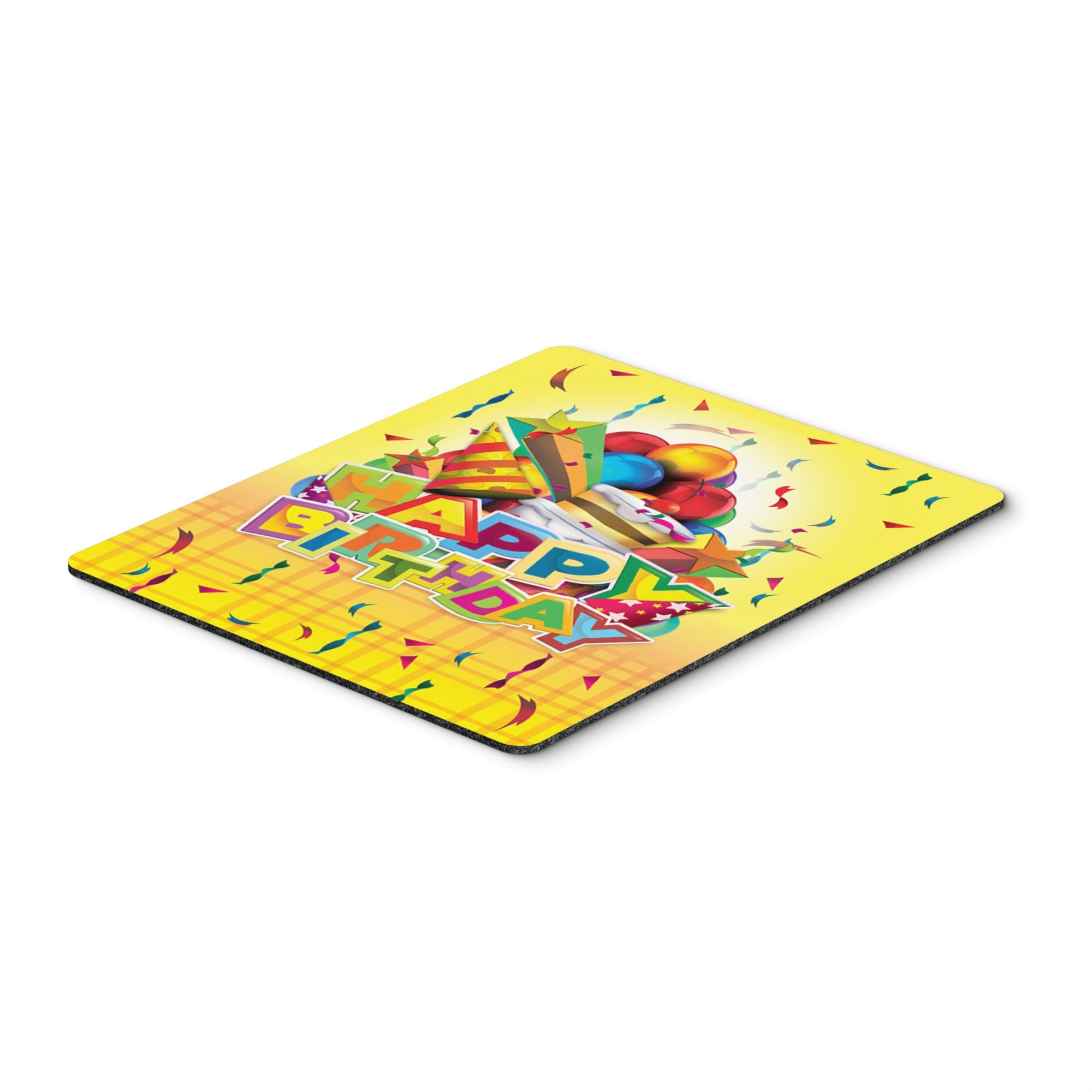 Caroline'S Treasures Happy Birthday Party Mouse Pad, Hot Pad Or Trivet, Multicolor (Aph8873Mp)