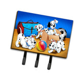 Caroline'S Treasures Dalmatians Playing Ball Leash Or Key Holder Aph9058Th68, Triple, Multicolor