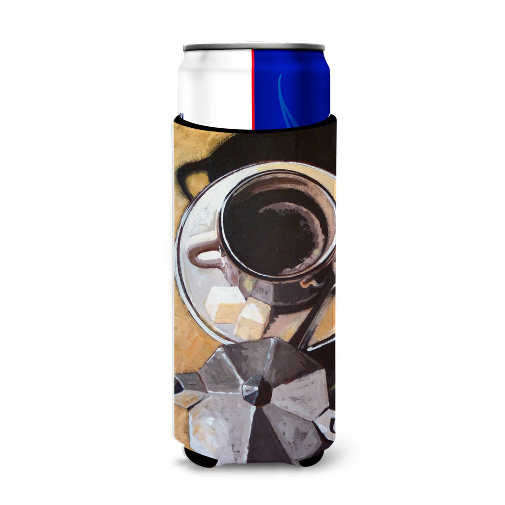 Caroline'S Treasures Ara0086Muk Coffee I By Roy Avis Ultra Beverage Insulators For Slim Cans