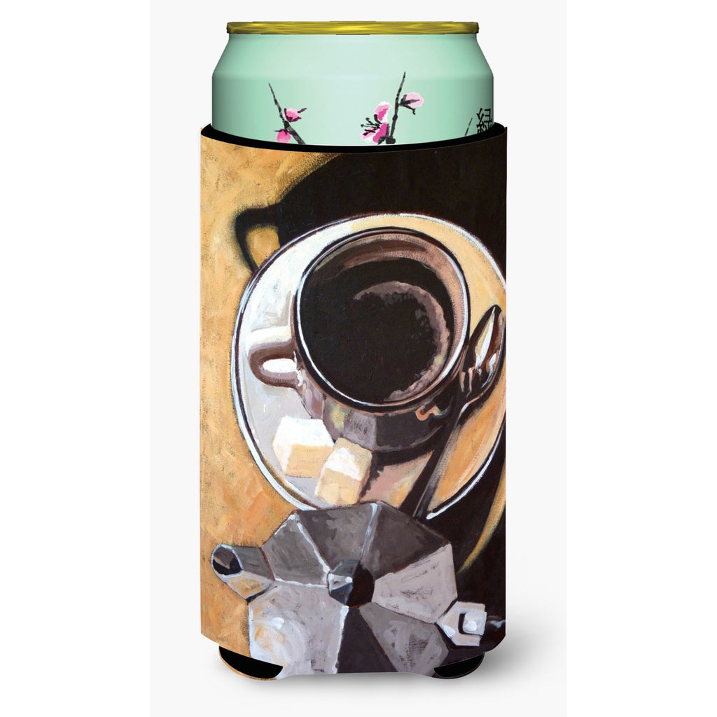 Caroline'S Treasures Ara0086Literk Coffee I By Roy Avis Wine Bottle Beverage Insulator Hugger - Thumbnail 3