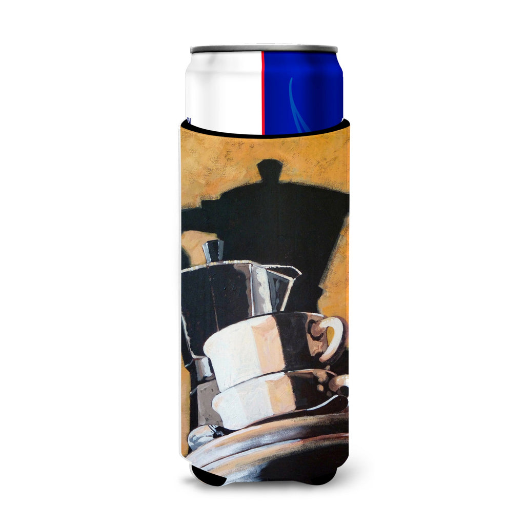 Caroline'S Treasures Ara0086Muk Coffee I By Roy Avis Ultra Beverage Insulators For Slim Cans - Thumbnail 2