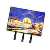 Caroline'S Treasures Winter Moonrise By Roy Avis Leash Or Key Holder Ara0139Th68, Triple, Multicolor