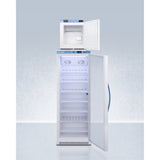 Stacked Pharma-Vac All-Refrigerator And Compact Low Temperature All-Freezer