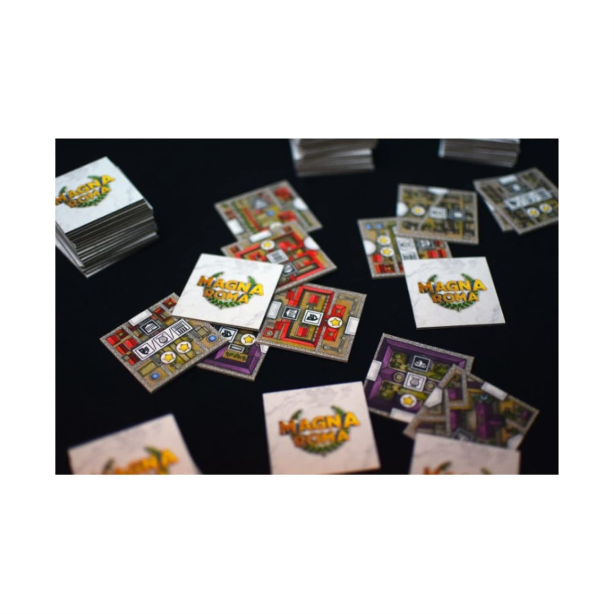 Archona Games Magna Roma: Standard - Archona Games-Tile Placement Board Game, City Building, Strategy, Solo Mode Available, Ages