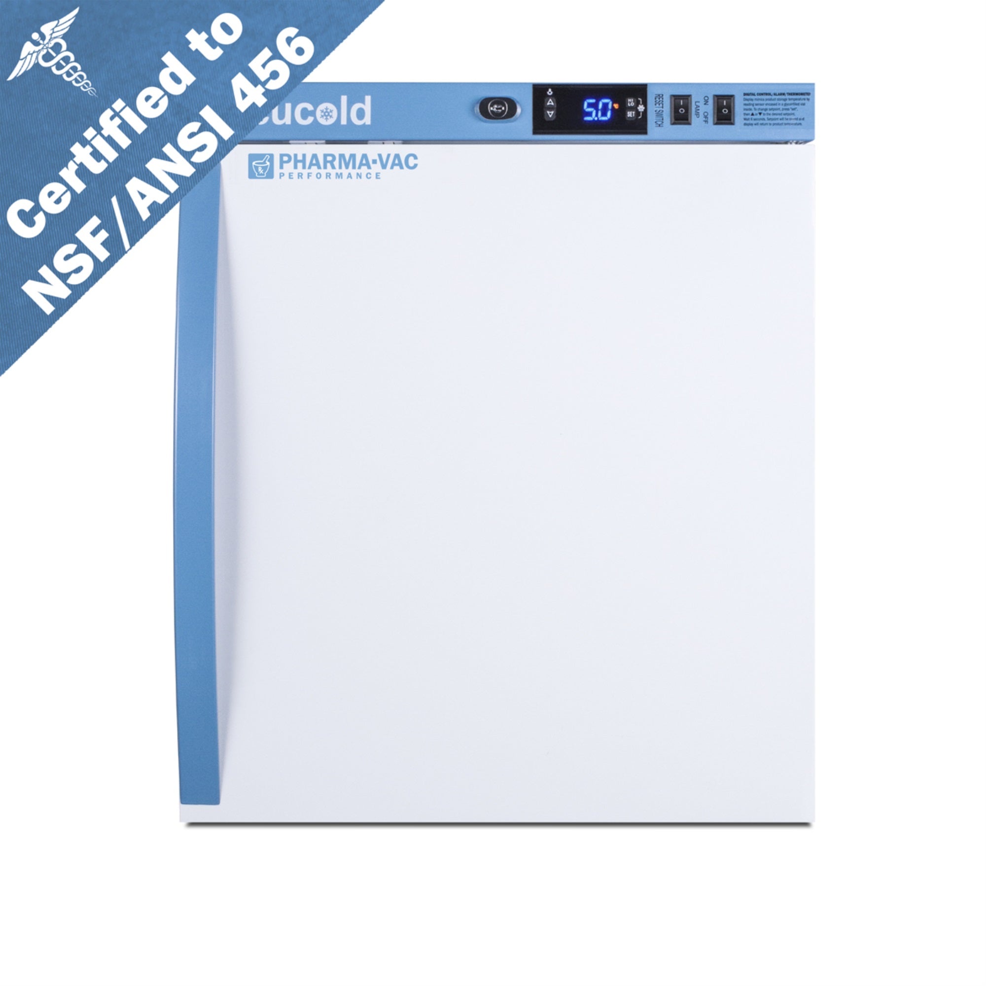 1 Cu.Ft. Compact Vaccine Refrigerator, Certified To Nsf/Ansi 456 Vaccine Storage Standard