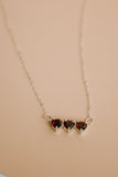 Garnet Holy Family Hearts® | Silver