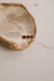 Garnet Holy Family Hearts® | Silver