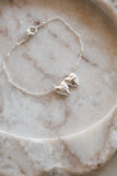 Sacred Heart and Immaculate Heart Bracelet in Sterling Silver