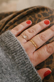 Mystical Rose Ring in Gold Vermeil
