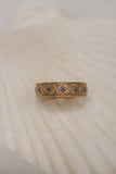 The Marielle Ring | 14k Gold & Sapphire