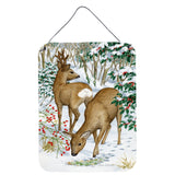 Caroline'S Treasures European Western Roe Deer Wall Or Door Hanging Prints Asa2004Ds1216, 16Hx12W, Multicolor