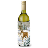 Caroline'S Treasures Fallow Buck Deer Wine Bottle Koozie Hugger, 750 Ml, Multicolor