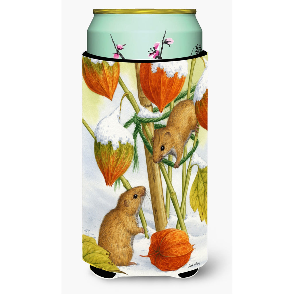 Caroline'S Treasures Harvest Mice Tall Boy Koozie Hugger