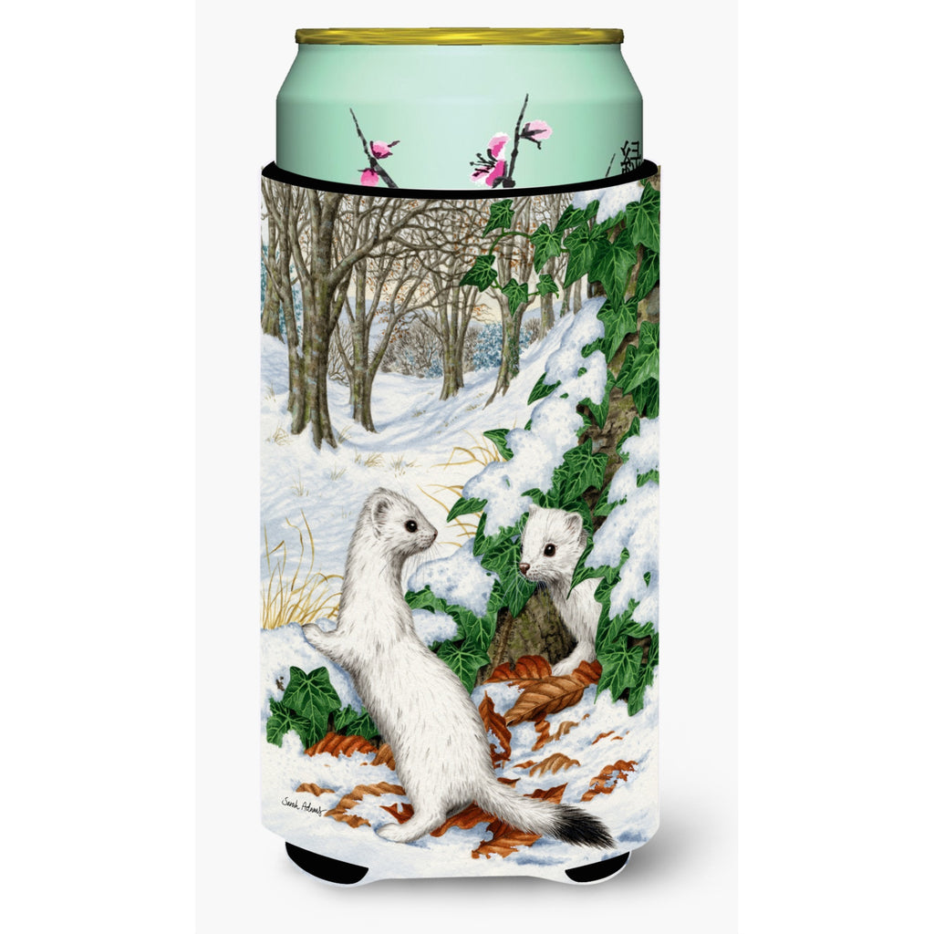 Caroline'S Treasures Ermine Stoat Short-Tailed Weasel Tall Boy Koozie Hugger