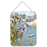 Caroline'S Treasures Blue Heron Wall Or Door Hanging Prints Asa2057Ds1216, 16Hx12W, Multicolor