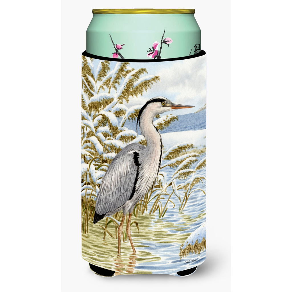 Caroline'S Treasures Blue Heron In The Water Tall Boy Koozie Hugger