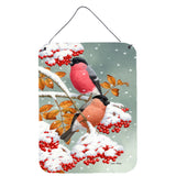 Caroline'S Treasures Eurasian Bullfinches Wall Or Door Hanging Prints Asa2063Ds1216, 16Hx12W, Multicolor