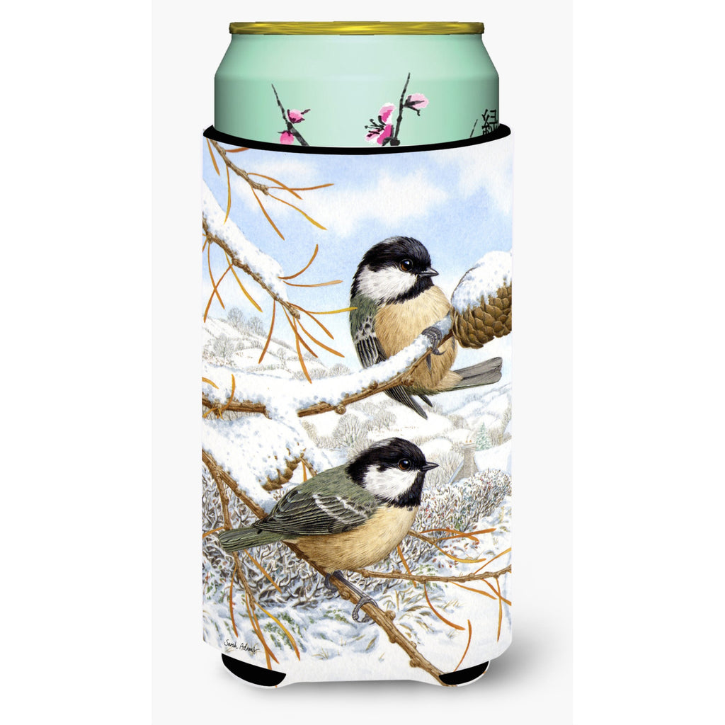 Caroline'S Treasures Coal Tits Tall Boy Koozie Hugger - Thumbnail 4